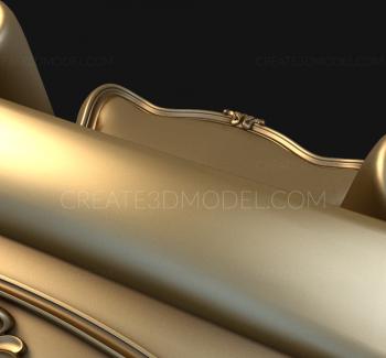 Armchairs (KRL_0072) 3D model for CNC machine
